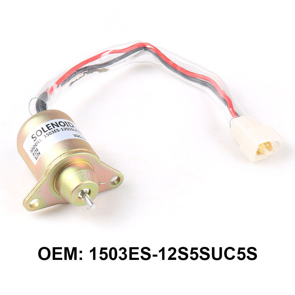 Fuel shut-off solenoid valve 1503ES-12S5SUC5S, compatible with 119653-77950- n