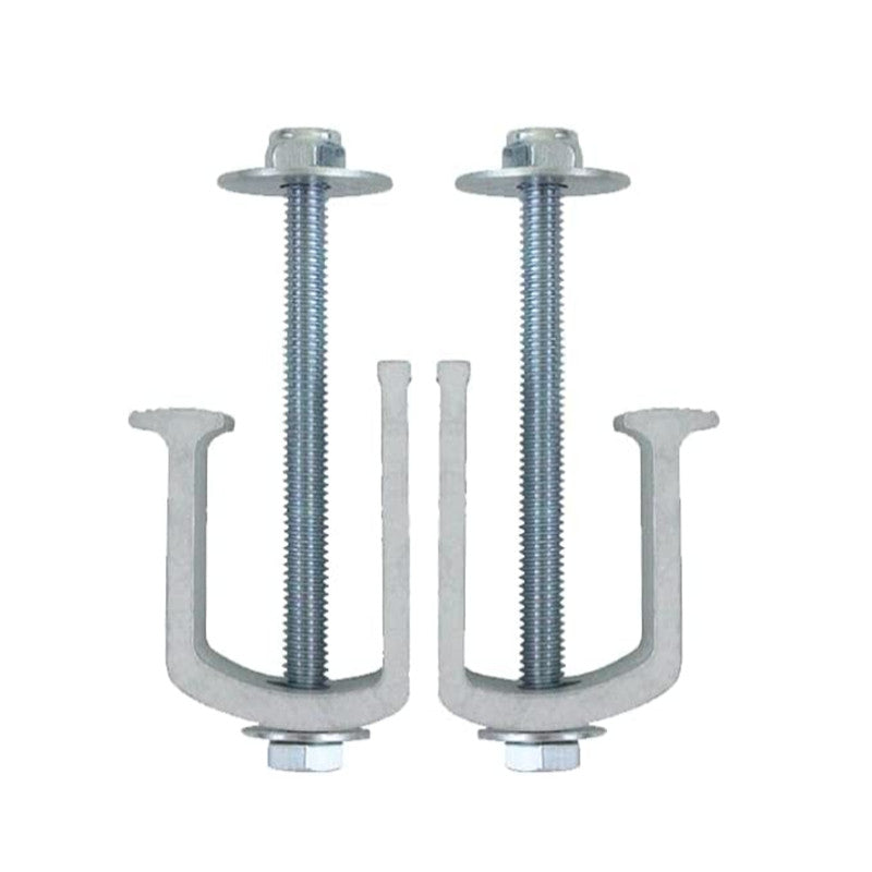 2-Piece Truck Toolbox Clamping Aluminum Fastening Clamp Toolbox Mounting Kit