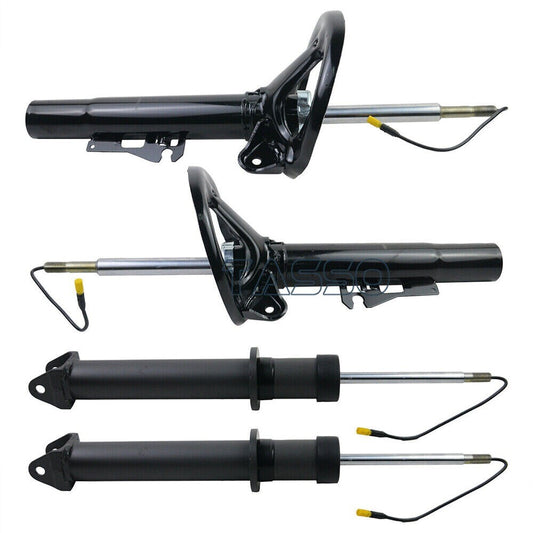 4x Front & Rear Shock Absorbers w/PASM For 911 997 4WD Turbo S Carrera. n