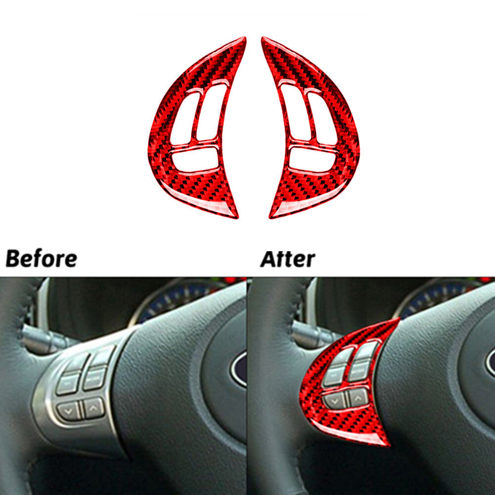 Carbon Fiber Central Control CD Panel Trim Sticker for Audi TT 8N 2001-2006 v