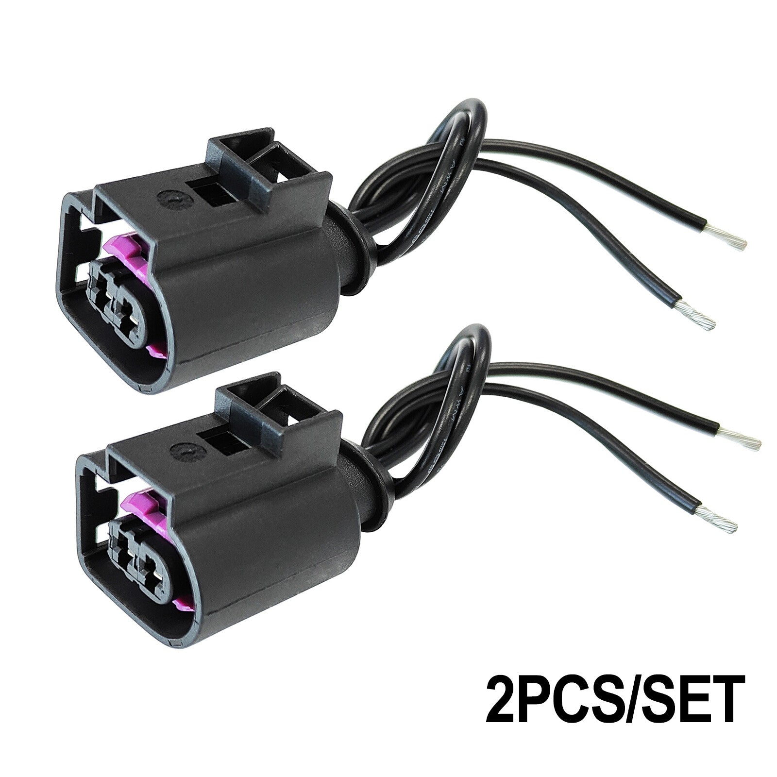 2x for AUDI for VW for SKODA Alternator Connector Fuel Injector Female Plug 4D0971992 AU Q