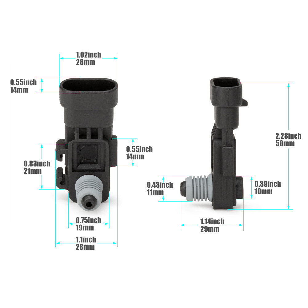 One fuel tank pressure sensor 4593949AB 1623839 is suitable for Chrysler , for Dodge , and for Jeep for Ram
