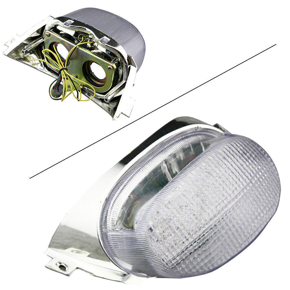 1x Clear Rear LED Tail Brake Light Turn Signal Lamp Fit for SUZUKI GSXR600 750 1100