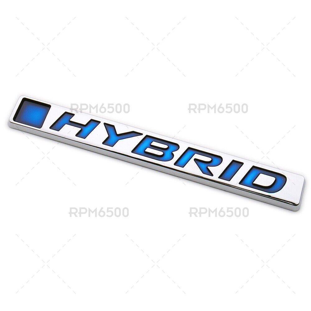 for Honda Hybrid Trunk Lid Logo Badge Nameplate Badge Sport Blue