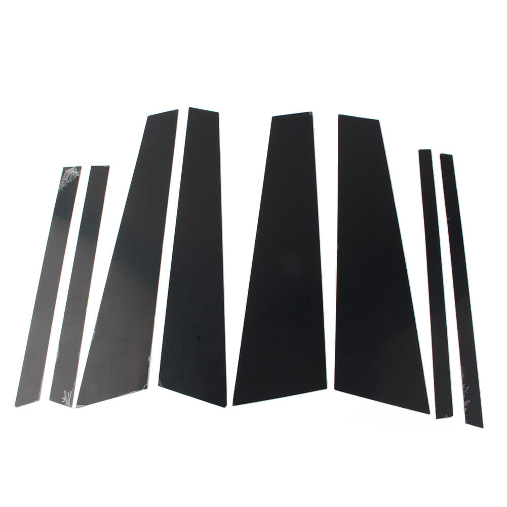 Door Window Pillar Post Trims Set for BMW X3 G01 2019-2021 Gloss Black 8PCs Car