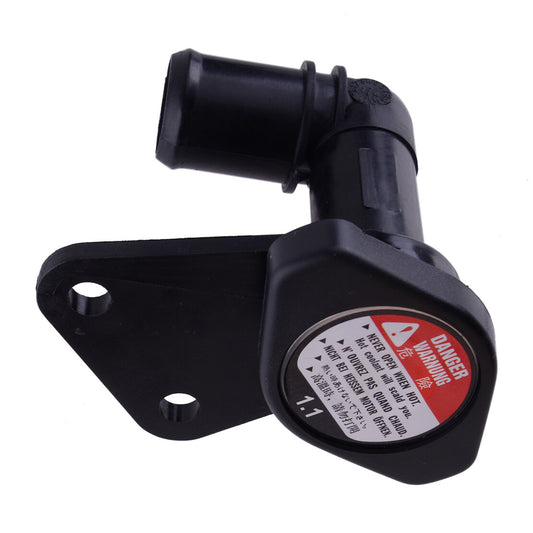 Radiator Water Filler Assembly Fit for Honda for Civic 1.8L 06-2011 Black