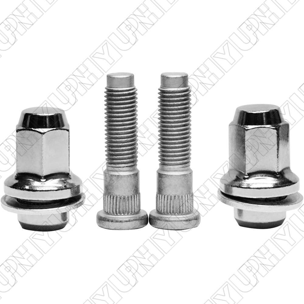 2 Sets Wheel Stud Bolts C2C35294 for Jaguar XK8 XKR XJR XJ8 F-Type S-Type X-Type Q