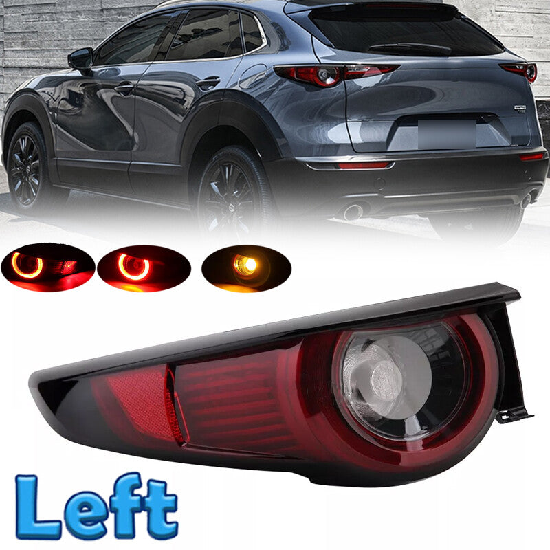 Left LED Left Outer Rear Tail Light Turn Signal Lamp for Mazda CX30 2020-2023