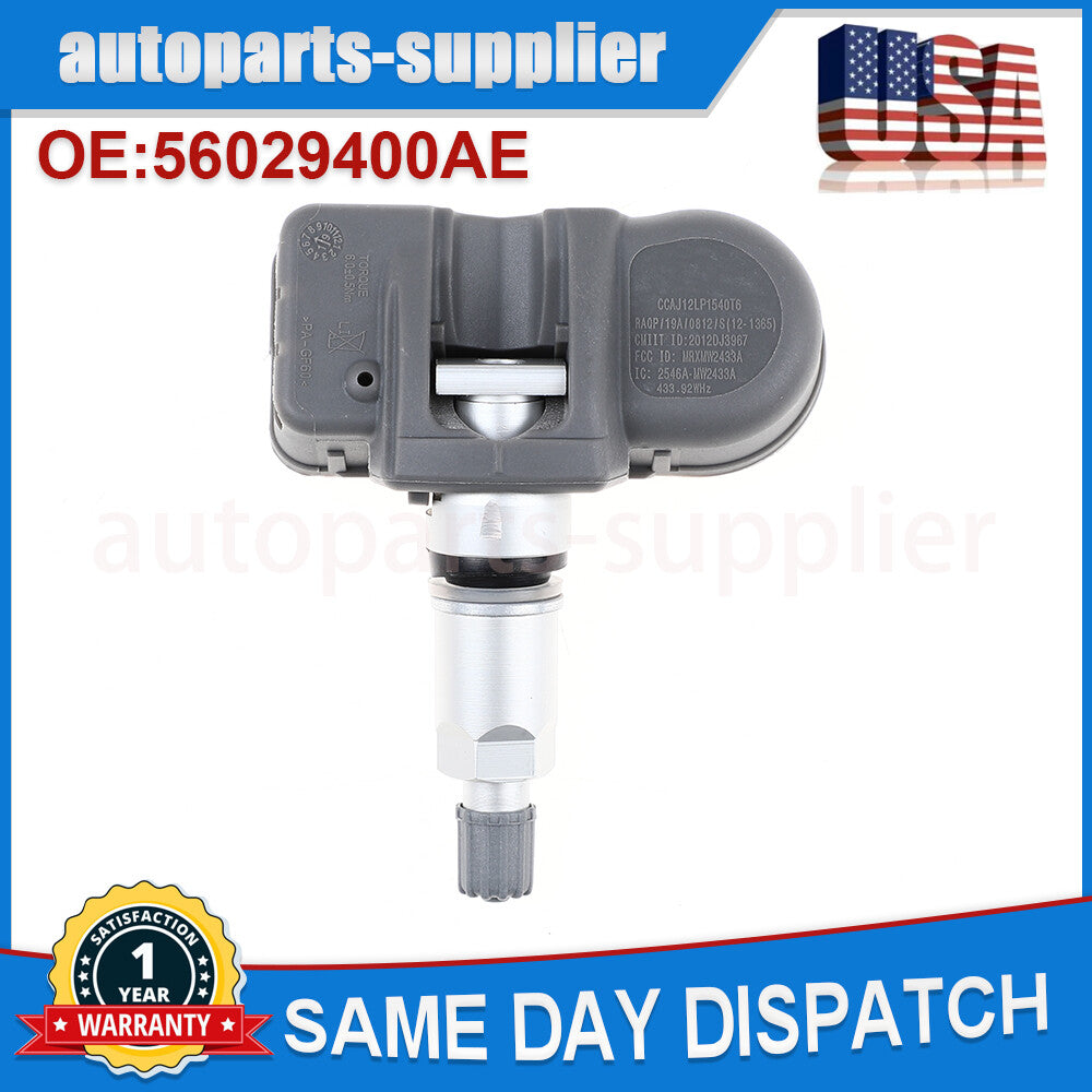4-pack of Tire Pressure TPMS Sensors 56029400AE for Chrysler 300 for Dodge Charger for Jeep