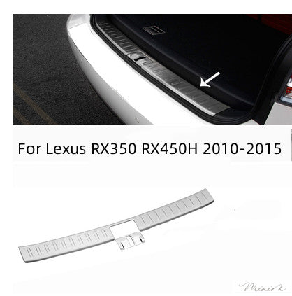 2011-2015 Fit for Lexus RX350 RX450H Rear Bumper Inside Sill Plate Guard Trim n