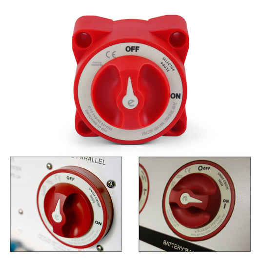 Blue Sea 9003E Systems 350 Amp E-Series Marine Boat Battery Switch On/Off AFD