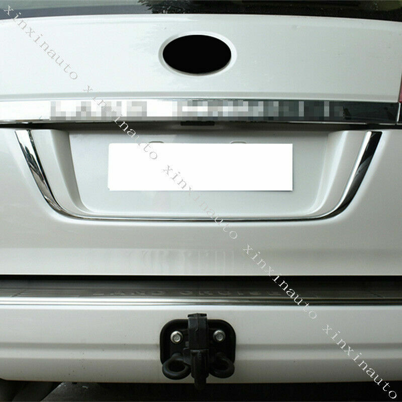 Rear License Plate Molding Cover Frame Trim for Toyota for Land Cruiser LC200 08-21