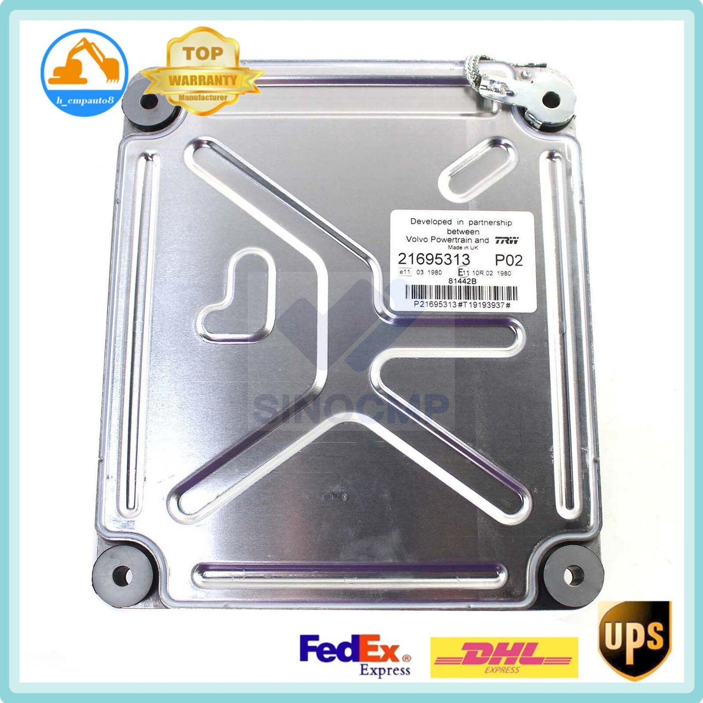 21631327 ECU EDC ECM Engine Control Unit D13 for Volvo Penta Generator DHL/UPS