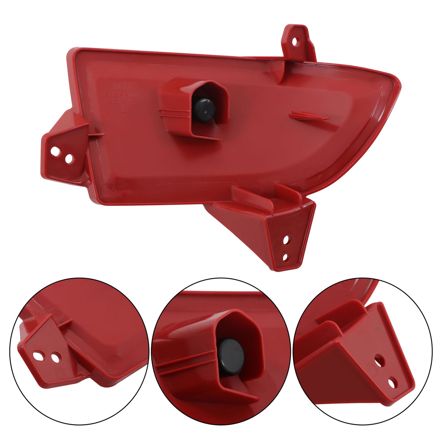 Suitable for 2019-2022 for Honda Pilot models, left bumper reflector assembly. n