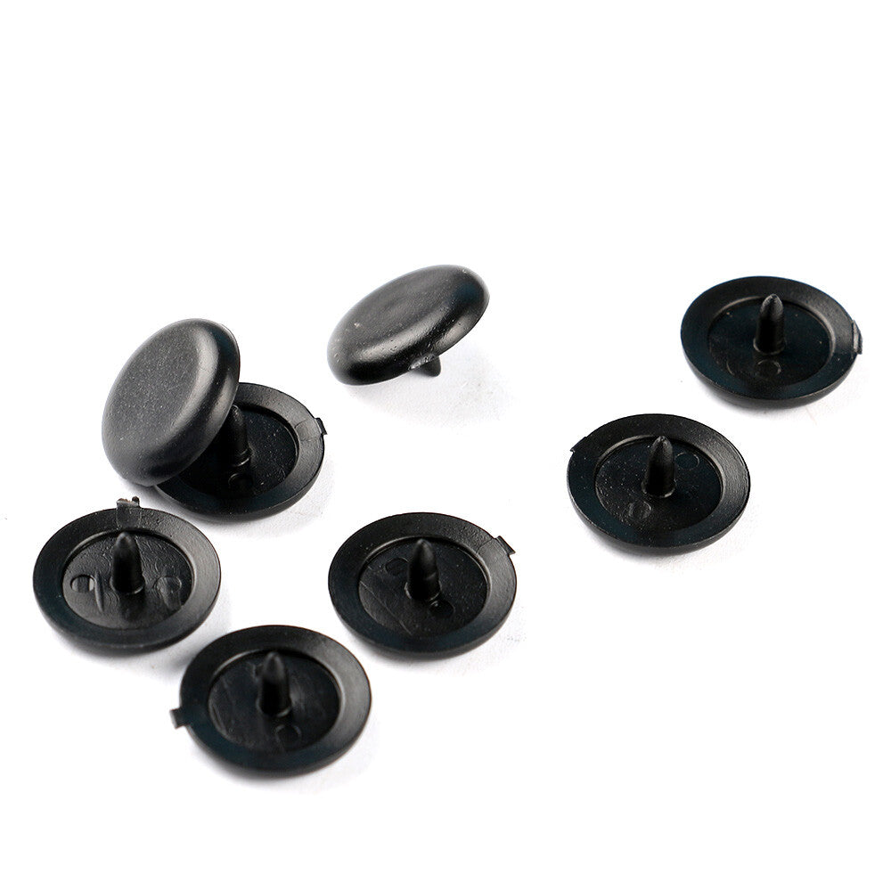 Fit For Universal 50x Car Safety for Seat Belt Stopper Button Retainer Fastener Clip Q