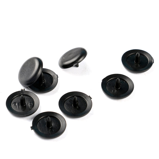 Fit For Universal 50x Car Safety for Seat Belt Stopper Button Retainer Fastener Clip Q