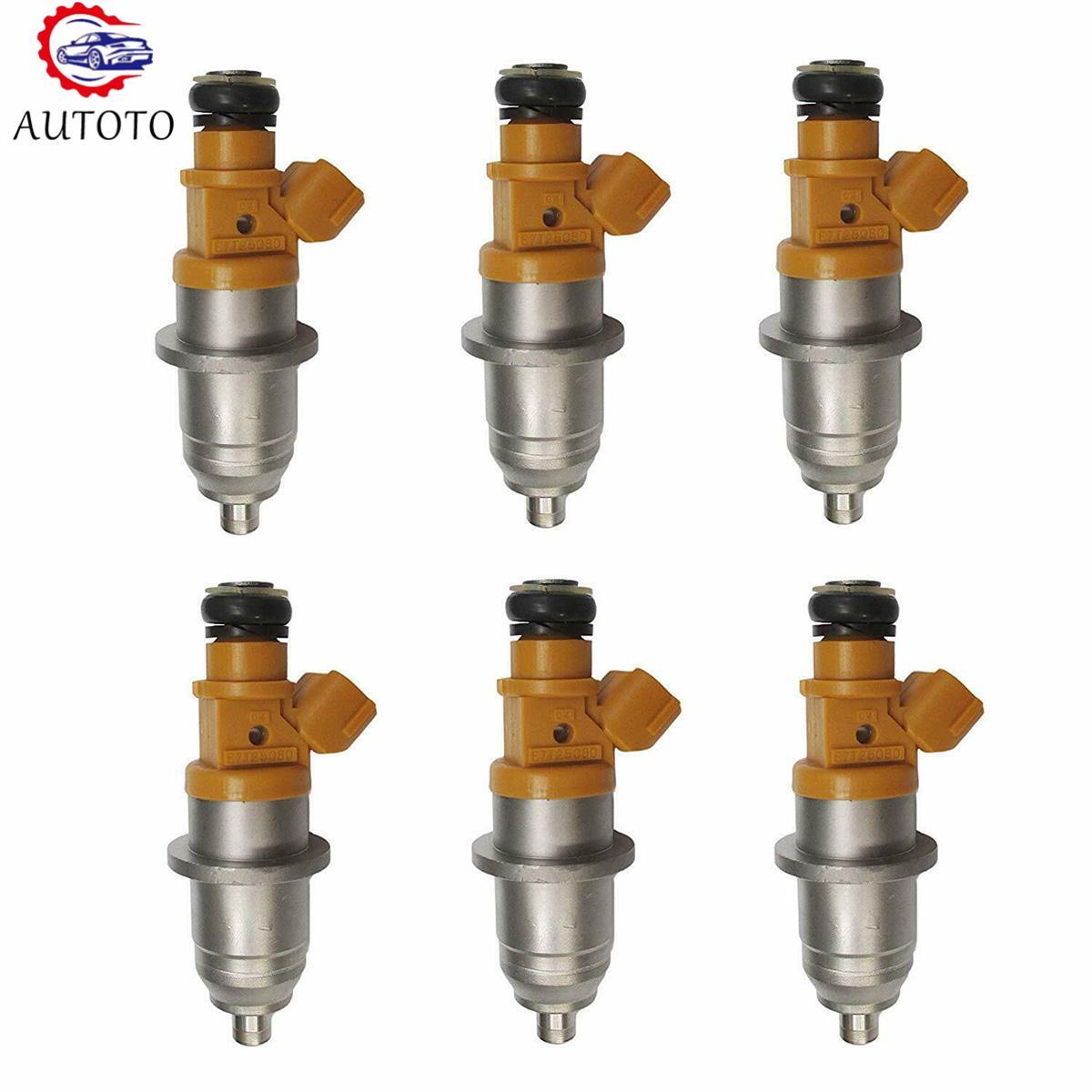 6pcs Fuel Injectors 60V137610000 Fits for Yamaha Outboard HPDI 250 300HP 2003-Up