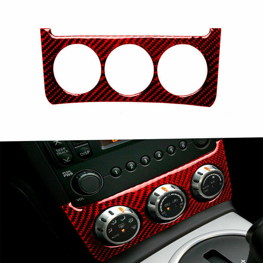 Carbon Fiber Interior Cover Trim Sticker Cover Fit for Nissan 350Z 2006-09