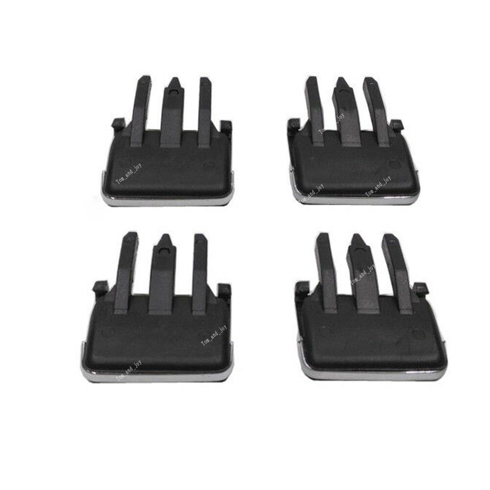 4Pcs Auto Air Conditioning A/C Vent Blade Slice Clip Fits for Corolla Black Q