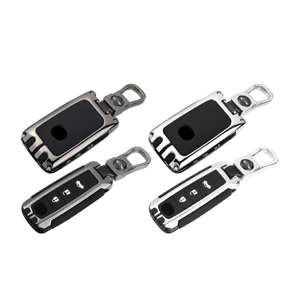 Zinc Alloy Full Sealed Car Key Fob Case Shell Holder Fit Mazda3 CX-5 CX-30 Q