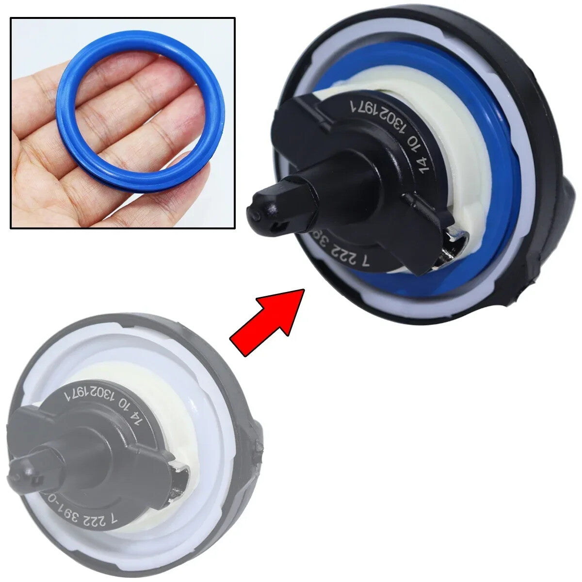 Tank Cap Seal for BMW for Mini Fuel Filler Neck Gas Cap Repair O-ring Rubber Gasket