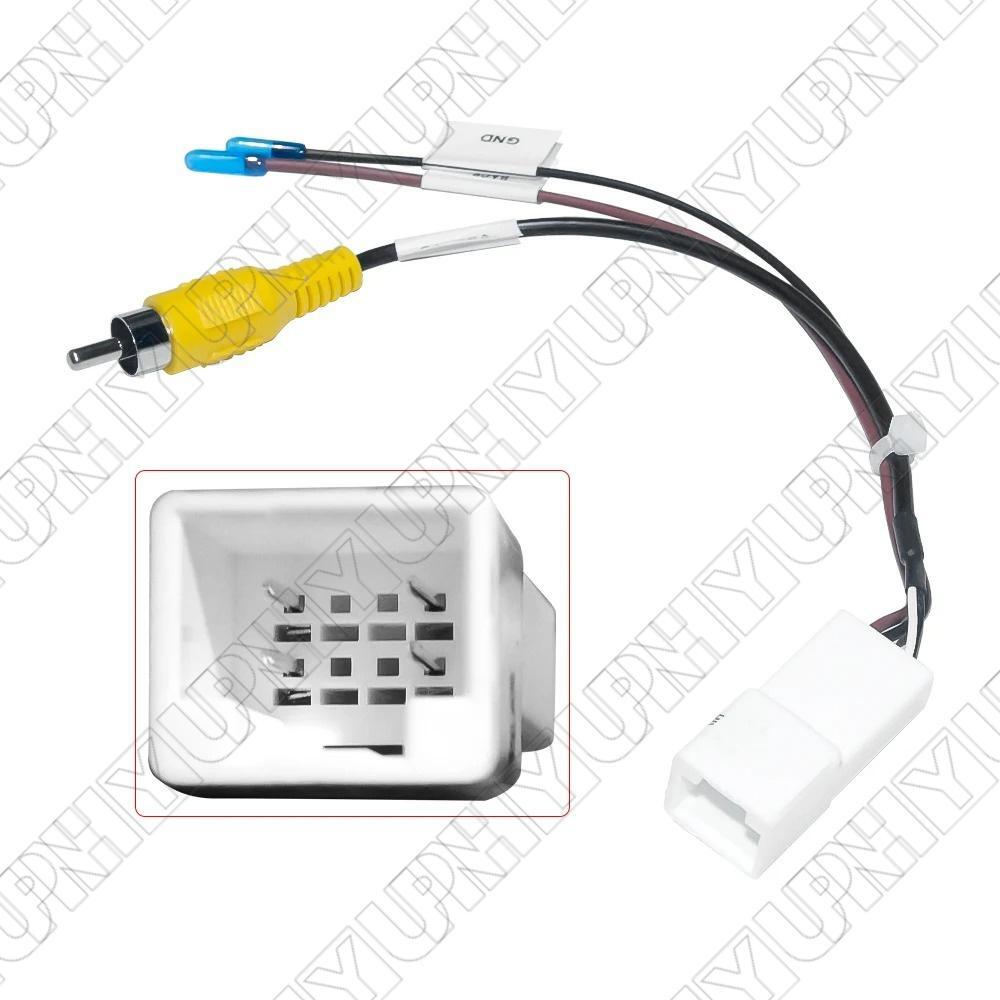 for Toyota Factory Rear View Reverse Camera Video Output Adapter Cable Plug 8pin