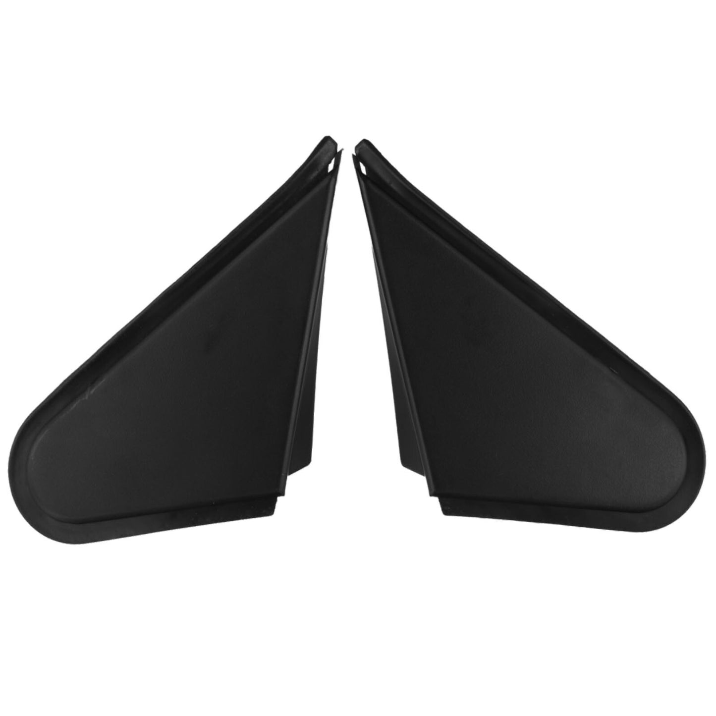 Pair Side Door Wing Mirror Corner Triangle Cover Trim for RAV4 13-18 v