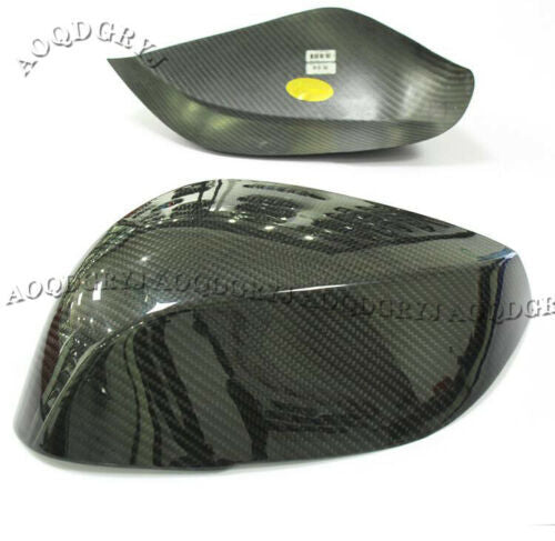 for Infiniti Q50 2013-2019 DRY Carbon Fiber Rearview Side Mirror Cover Cap Trim