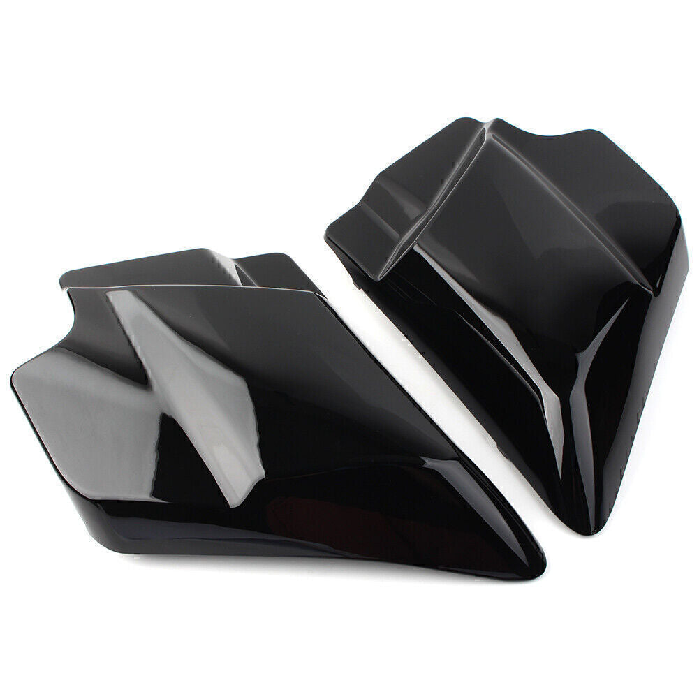 Stretched Side Cover Panels for Harley Touring Models 2009-2018 2017 2016 Black