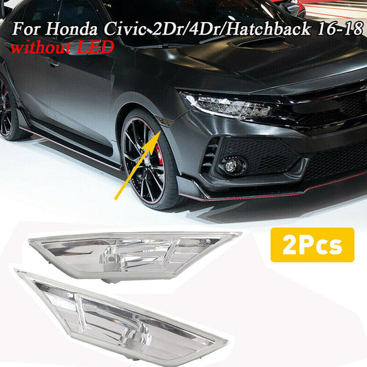 Two turn signal bulbs for Honda for Civic 2Dr/4Dr/Hatchback 2016-18