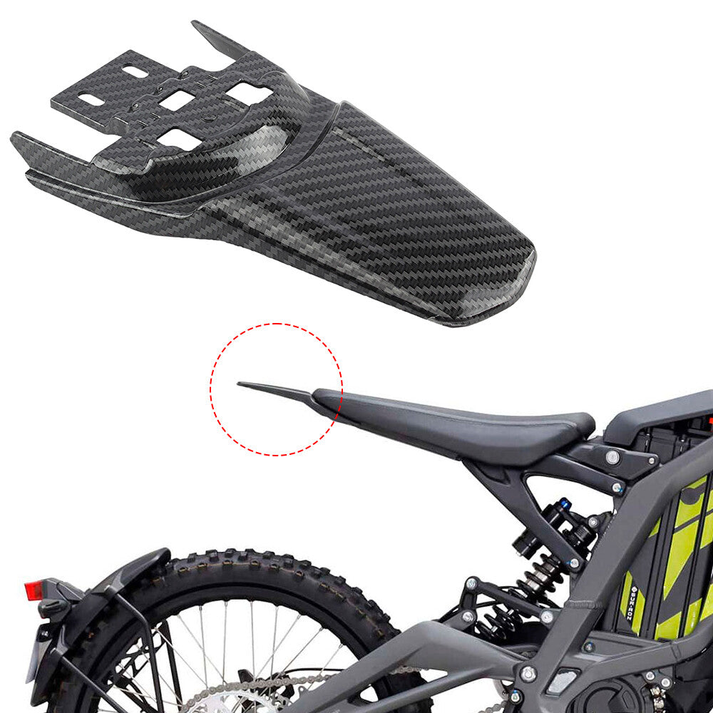 Carbon Fiber Surron Rear Fender Mud Guard Fits Light Bee / Surron / Sur-Ron Q