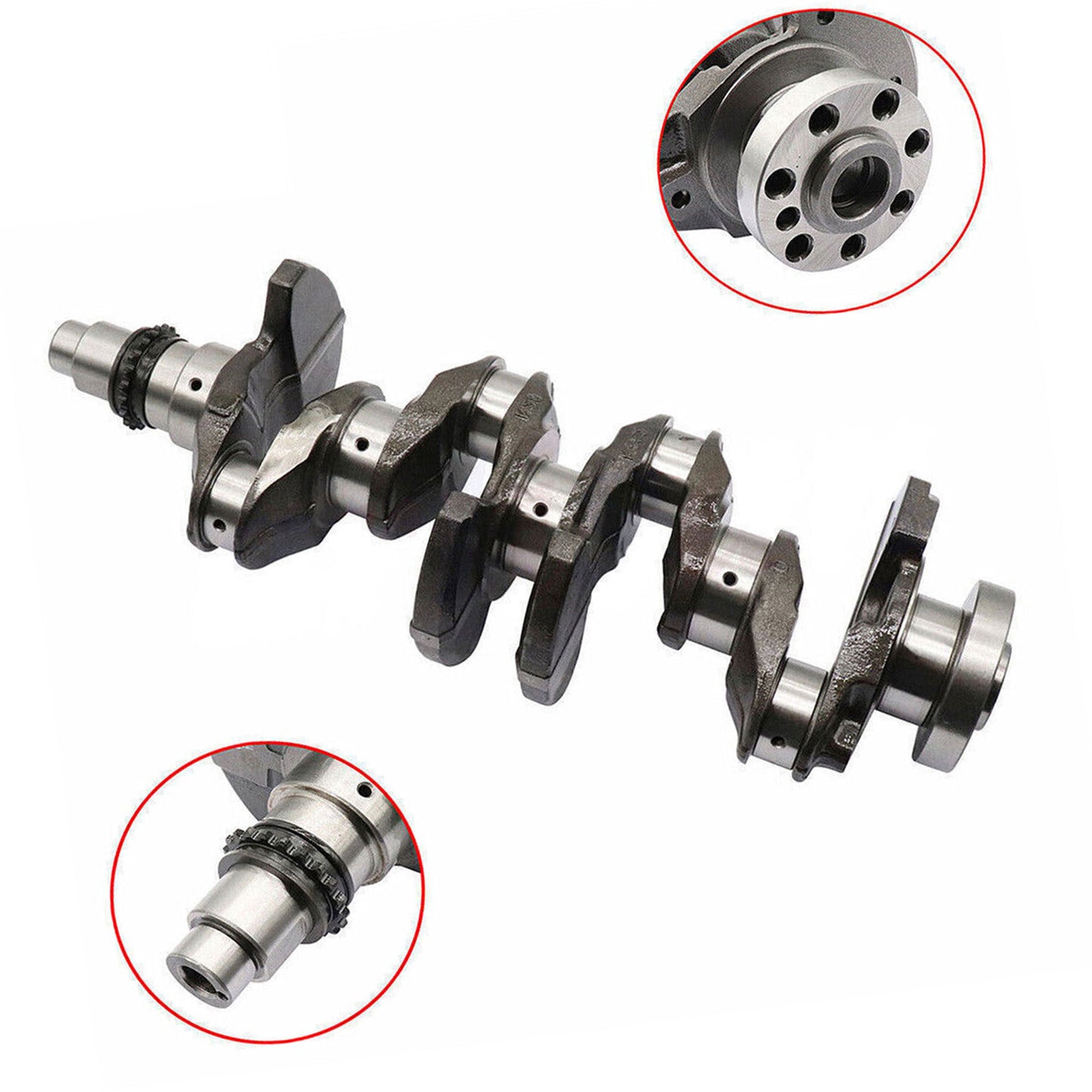 Engine Crankshaft 623V6-2EH00 for Hyundai for Kia Forte Optima Soul G4NA 2.0L 12-19