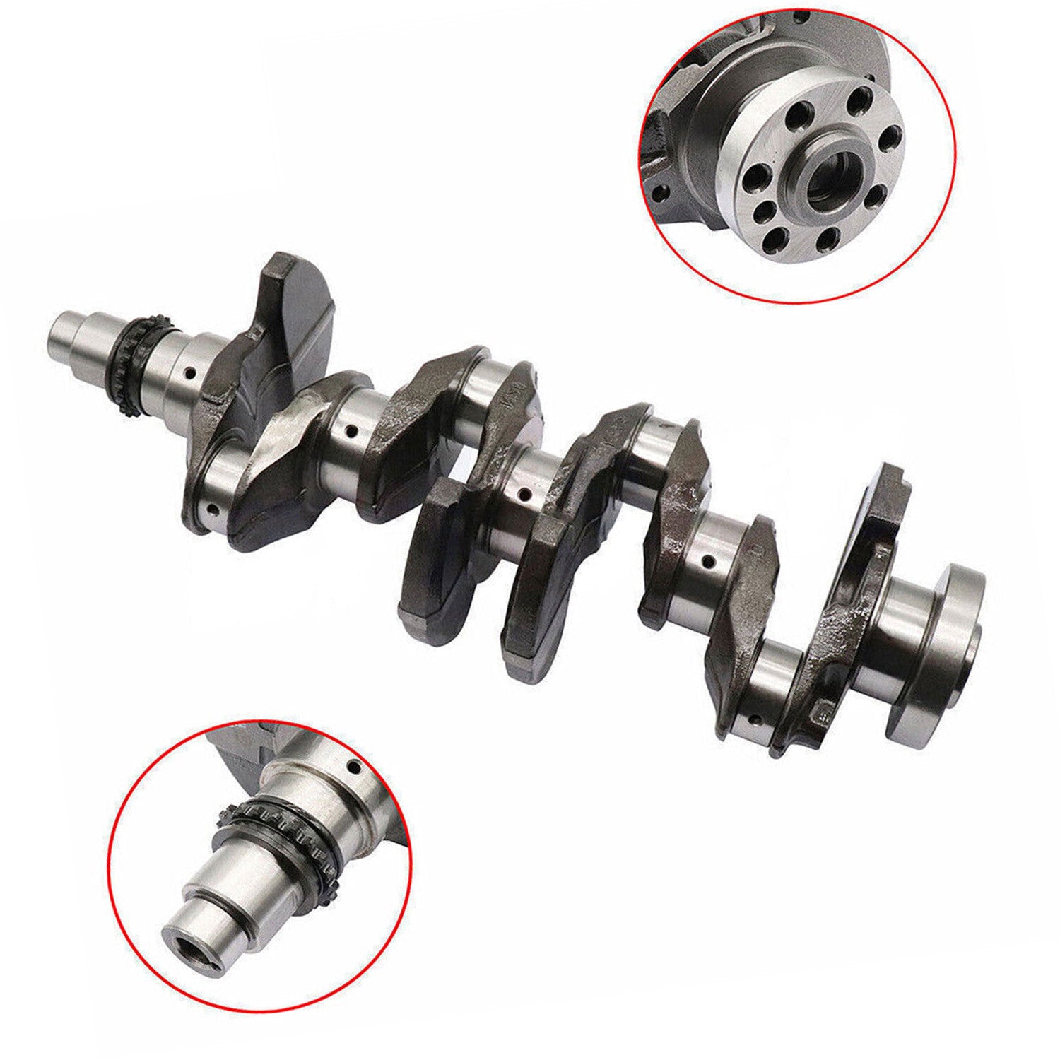 Engine Crankshaft 623V6-2EH00 for Hyundai for Kia Forte Optima Soul G4NA 2.0L 12-19