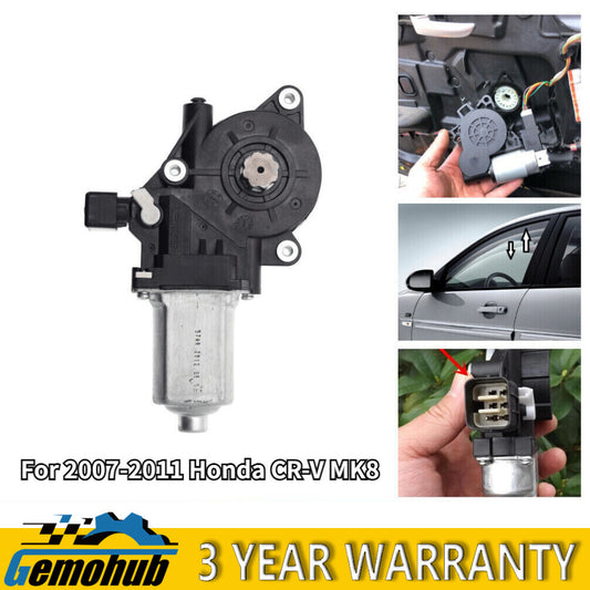 New Front Left Power Window Lifter Regulator Motor For 2007-2011 for Honda CR-V MK8