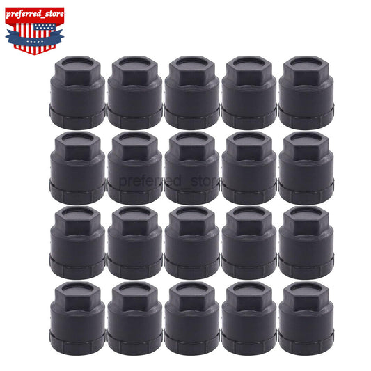 20-piece pack of wheel lug nut caps for Pontiac Fiero 1984-1988 1985 1986 10028614 Q