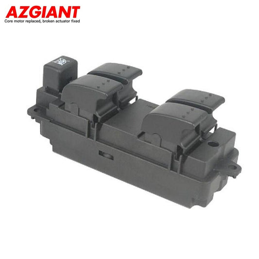 Front left drive side window switch applicable to 2003-2009 Mazda3 BK hatchback.