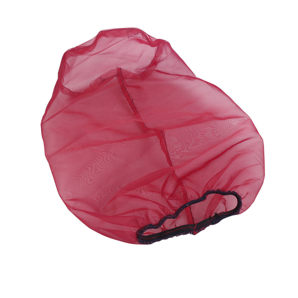 Red New Flow Cylindrical Inflow Air Filter Guard Dust Cover Cloth Long Style Q
