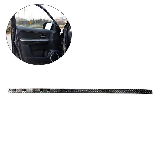 2Pcs for Honda Odyssey 2005-2010 Carbon Fiber Front Window Control Cover Trim v