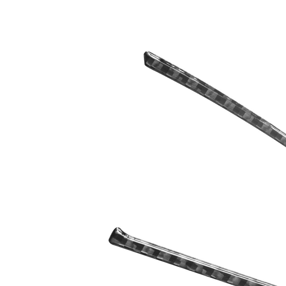 4Pcs Carbon Fiber Door Handle Frame Cover Trim for Tiguan 2013-2017 v