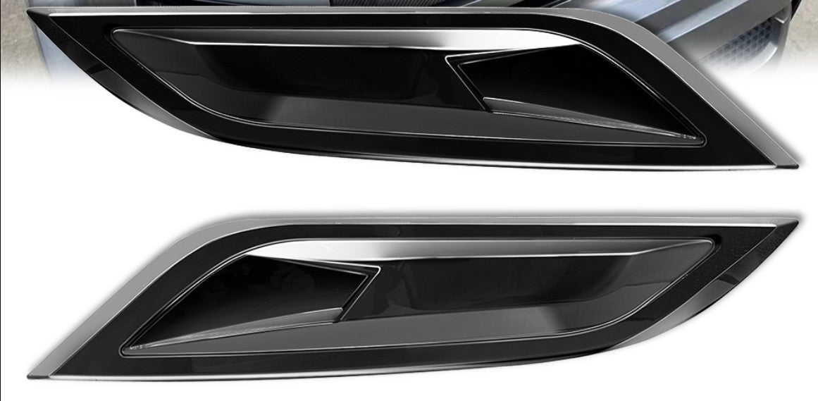 2020-23 Glossy Black for Land Rover for Defender Engine Hood Air Outlet Vent Cover