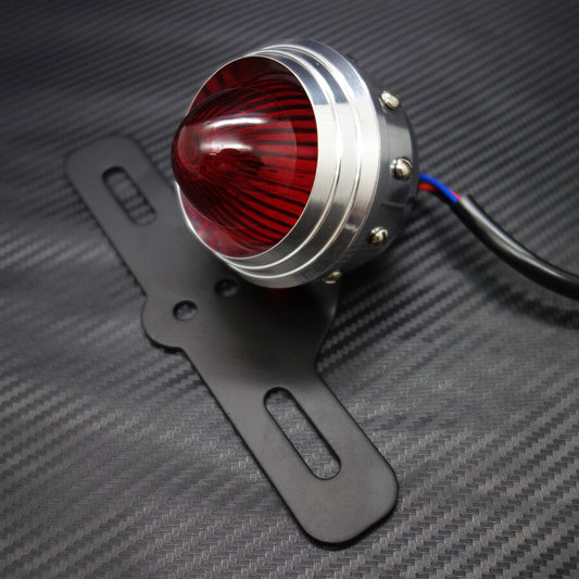 Motorcycle LED Retro Tail Brake Light Lamp for Harley Bobber Chopper Cafe Racer Q