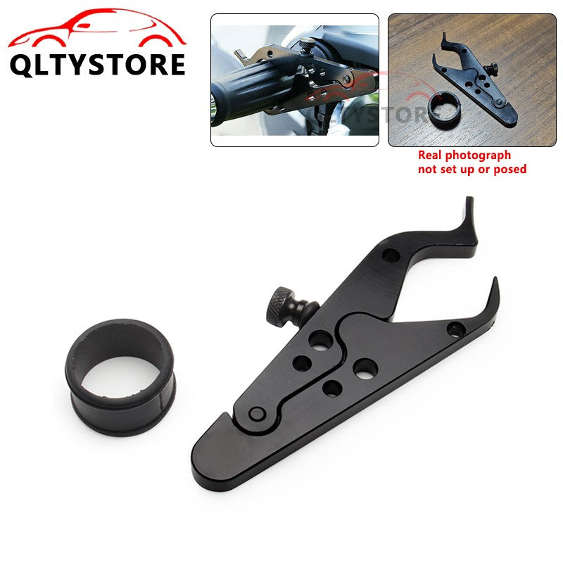 1*Motorcycle Cruise Control Throttle Lock Universal Assist Wrist Grip Lock Clamp Q