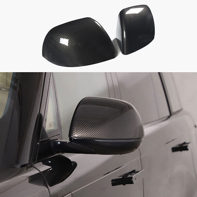 Carbon ABS Rear View Side Door Mirror Cover for Range Rover Sport 2023-2024 n