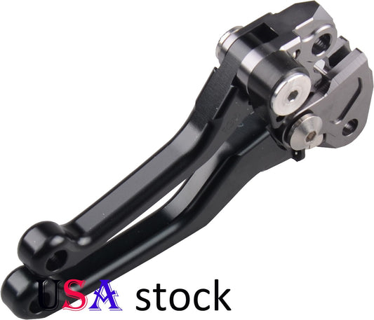 US CNC Pivot Brake Clutch Levers for HONDA CRF250R CRF450R CRF250RX CRF450RX Q