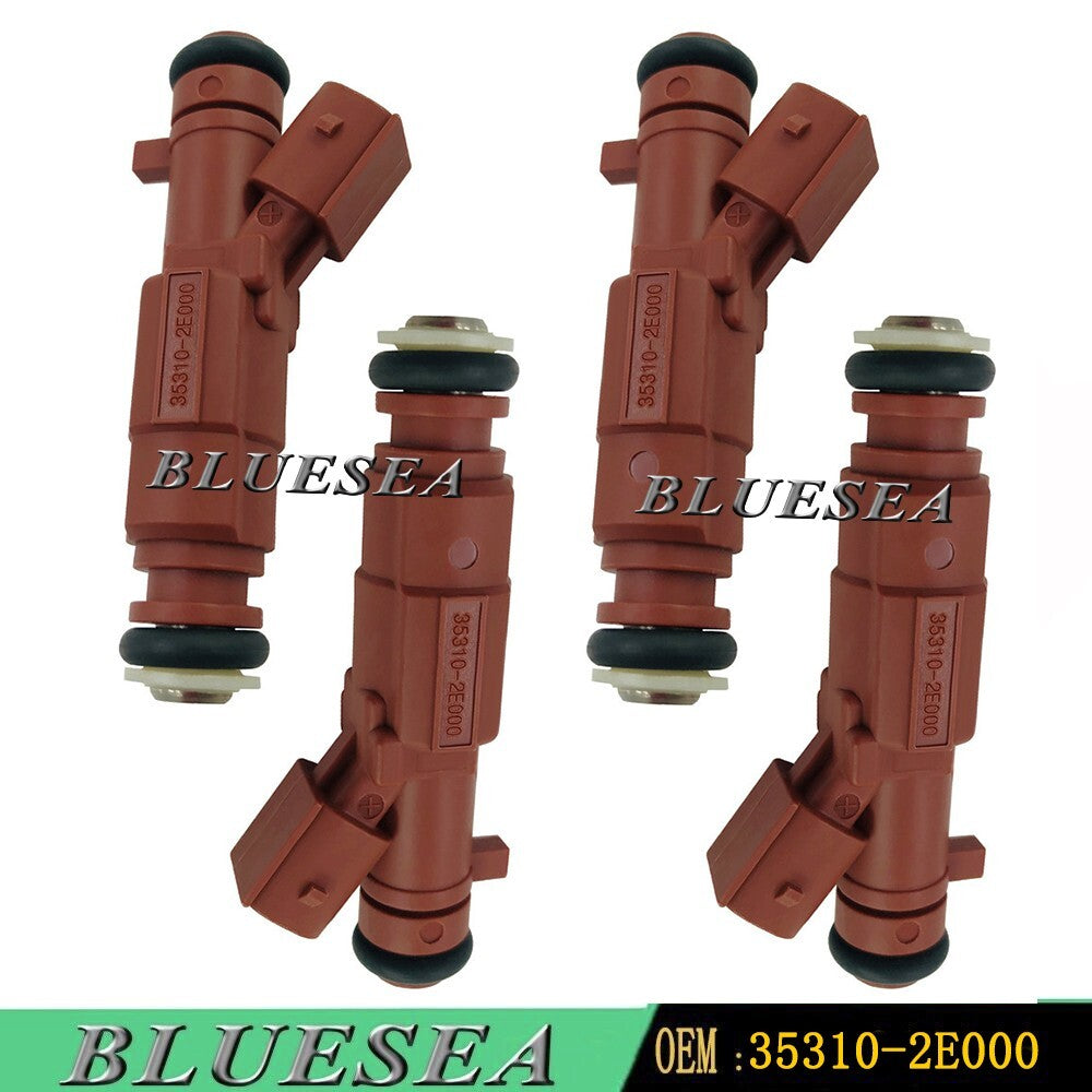 for Hyundai for Elantra for KiA 1.8L L4 2011-2014 Fuel Injector 35310-2E000 4PCS