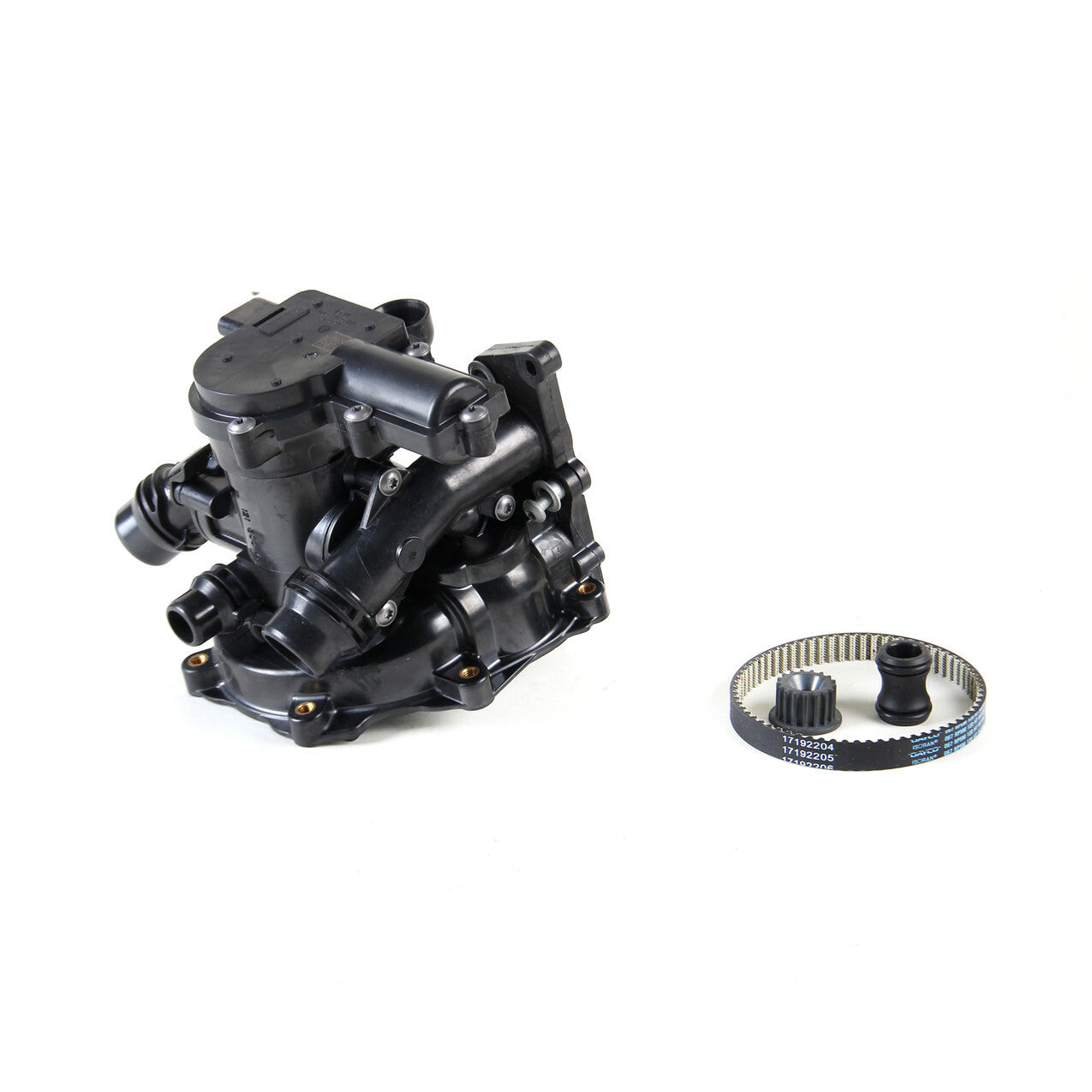 Water Pump Thermostat W/ Belt Unit Seal Fit for VW Beetle for Jetta for Passat for Audi Q5 Q