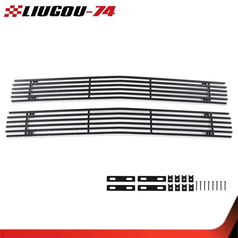 Fits 94-99 for Blazer/c/k Pickup/Suburban/Tahoe Black Billet Grille Insert - v