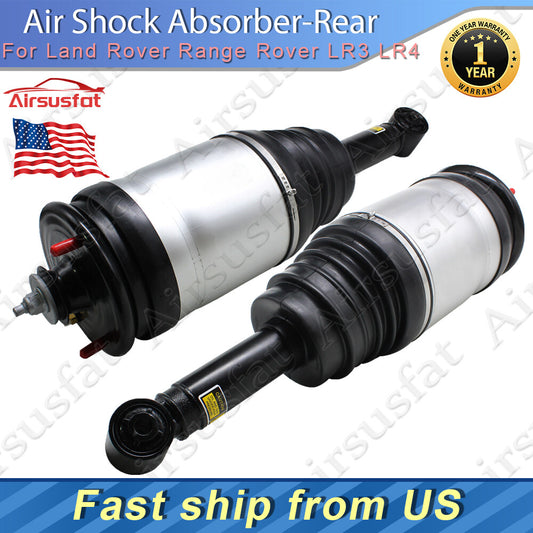 2x Rear Air Suspension Shocks w/o ADS for Land Rover LR3 LR4 for Range Rover Sport