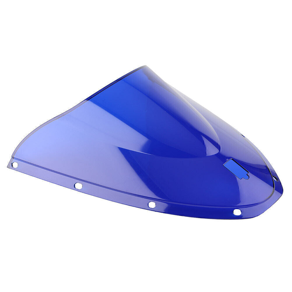 Windshield Windscreen Double Bubble for Ducati 999 749 2005 2006 Blue