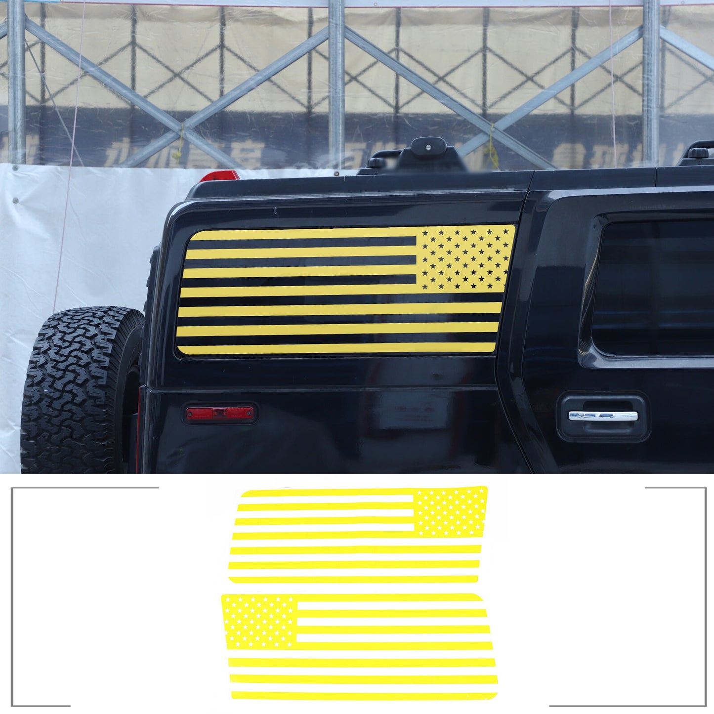 Smoked Rear Tail Light Blackout Frame Kit 4 Piece for Corvette C8 2020-23- v